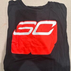 Boys Under Armor T-Shirt with Red and White Logo